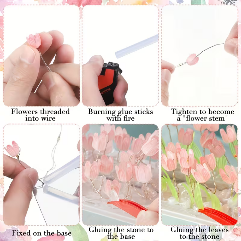 TulipsGlow™ | Blossom Lamp Box