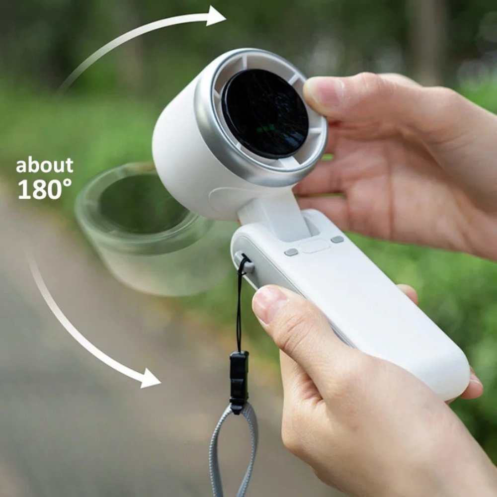 ChillyGo™ | Turbo Handheld Fan