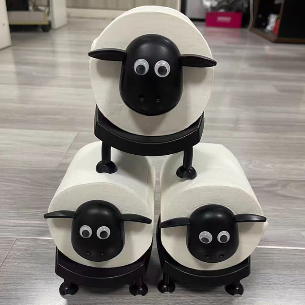 Black Sheep Tissue Holder