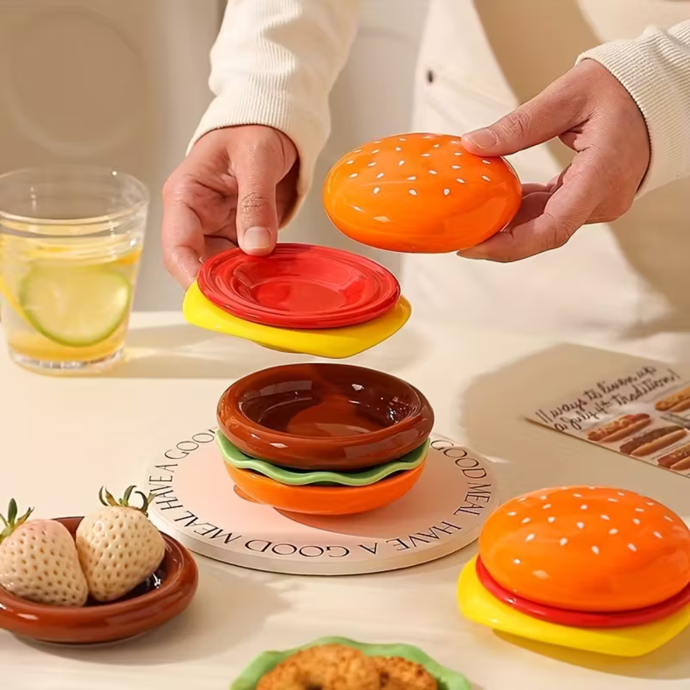 Cheeseboard™ | Burger Dinnerware
