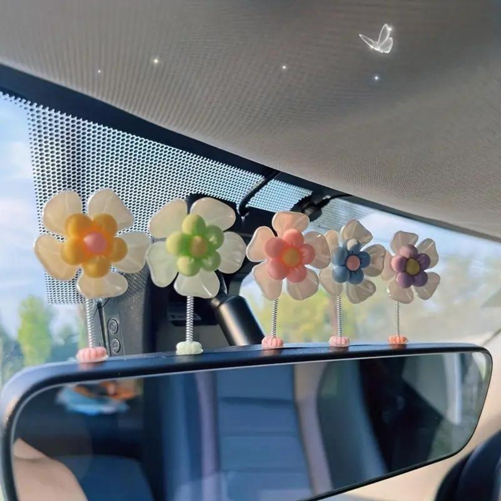 Daisy Car Ornaments