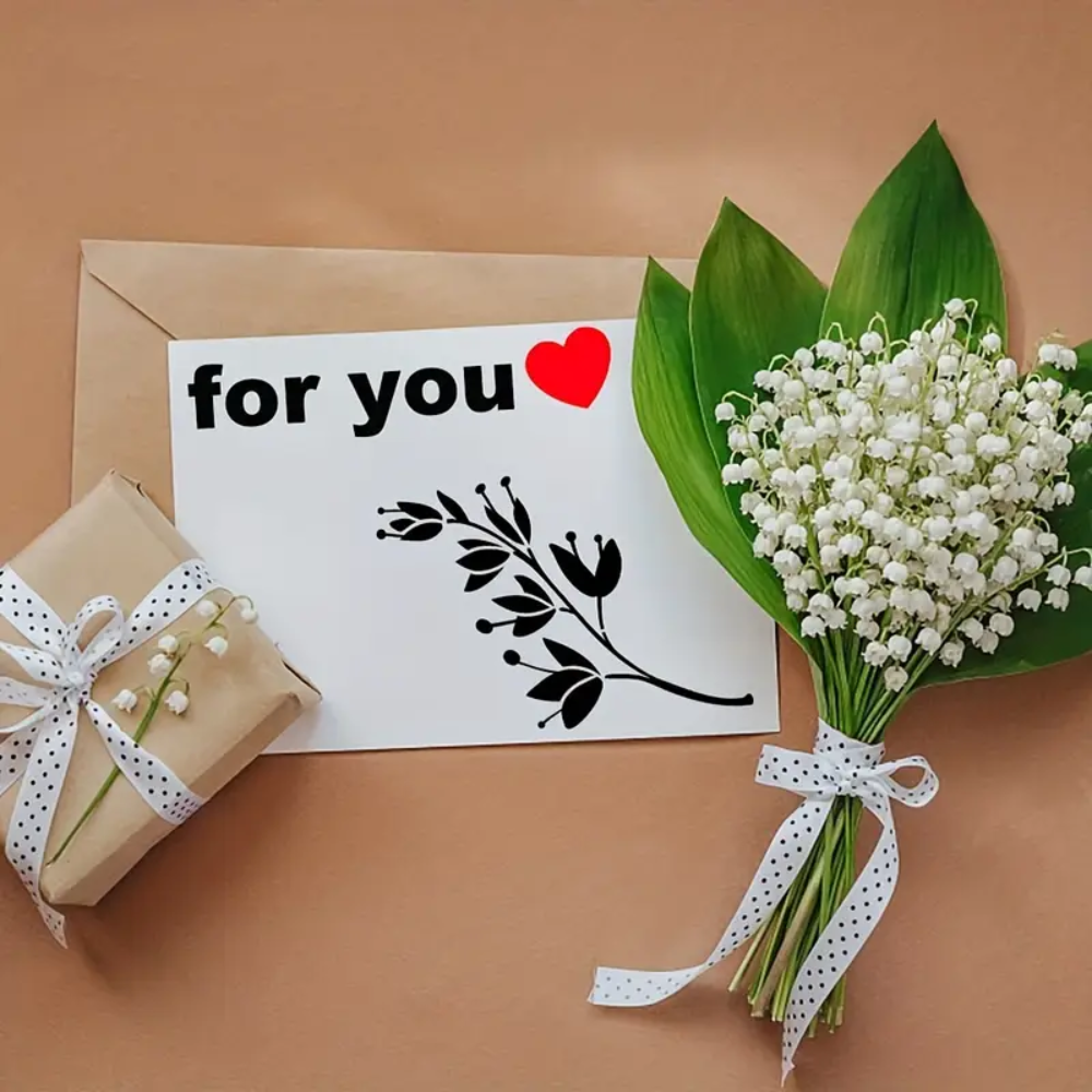 Botanical Stencils Templates (18 pcs)