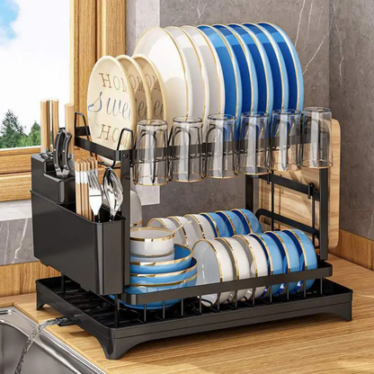 Double Layer Dish Rack