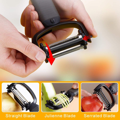 ChefTri™ | 3in1 Universal Peeler